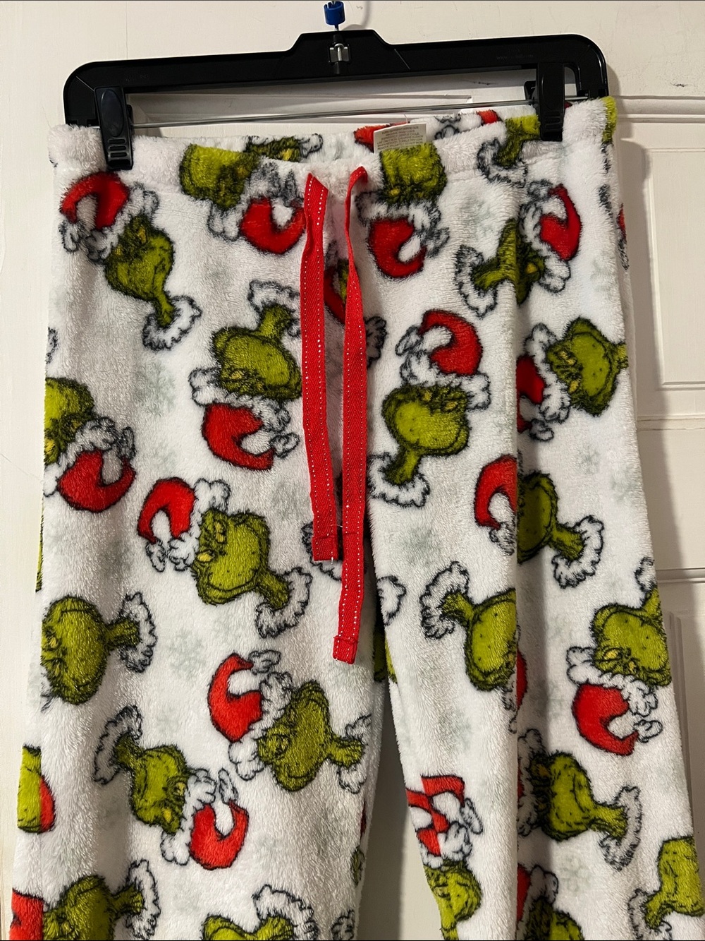 Plush Grinch Holiday Pajama Pants